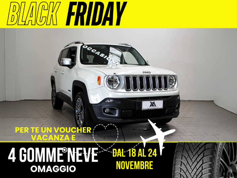 JEEP Renegade Renegade 2.0 mjt Limited 4wd 140cv auto - Autoviemme